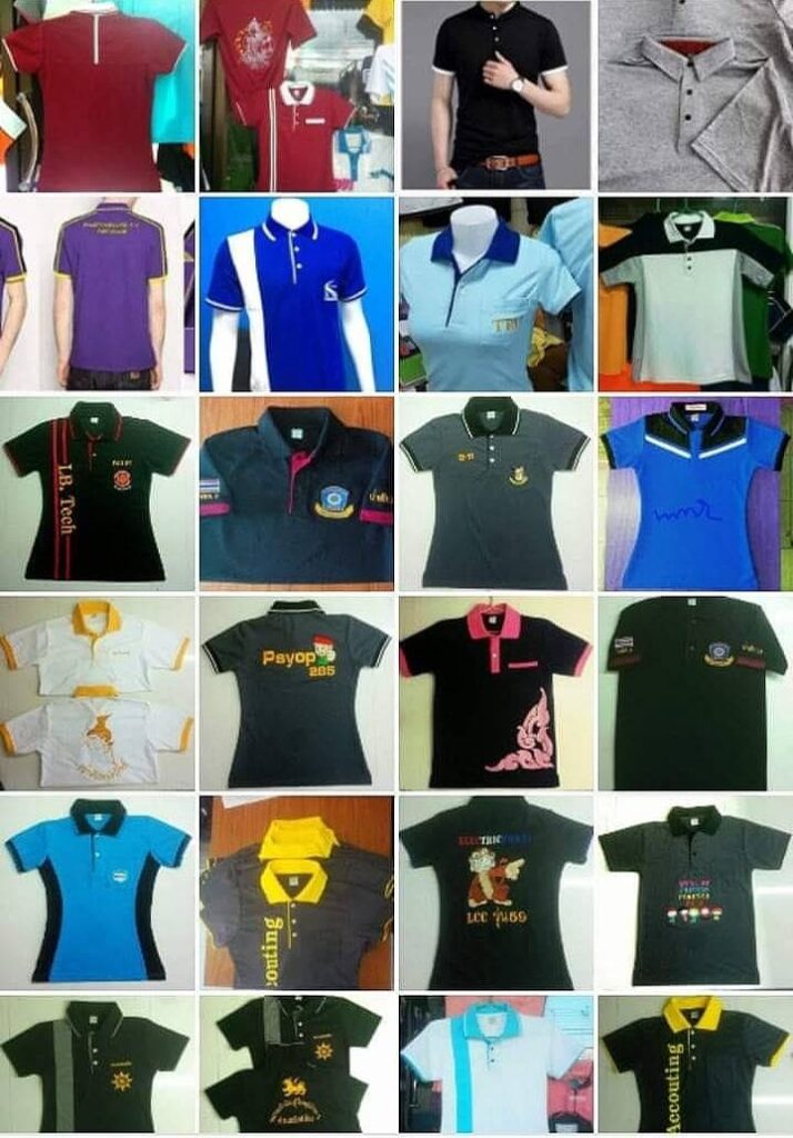 จำหน่ายรับผลิตเสื้อปทุมธานี ครบวงจร